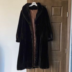 Real Fur Women’s Trench Coat